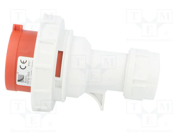 PAWBOL Enchufe Macho 16A 5 Pines IEC 60309
