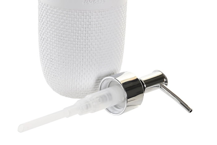 DKD Home Decor Dosificador Cemento y PP Blanco Mate DKD Home Decor Dosificador Cemento y PP Blanco Mate