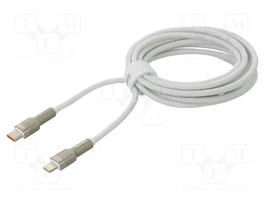 Baseus Cafule Lightning a USB-C, PD 20W, 2m (blanco) lifespan
