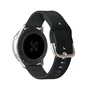 Celly WBANDUNISIL20BK - Correa de silicona universal 20 mm negro para relojes inteligentes (no Apple Watch)