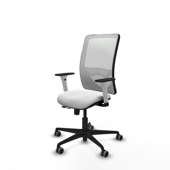 PIQUERAS Y CRESPO Silla de oficina Zulema Blanca con Mecanismo Sincro/Traslack PIQUERAS Y CRESPO Silla de oficina Zulema Blanca con Mecanismo Sincro/Traslack