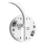 Bachmann 926.301 Toma de corriente 1xCEE7/3 con cable de 2 m, Blanco