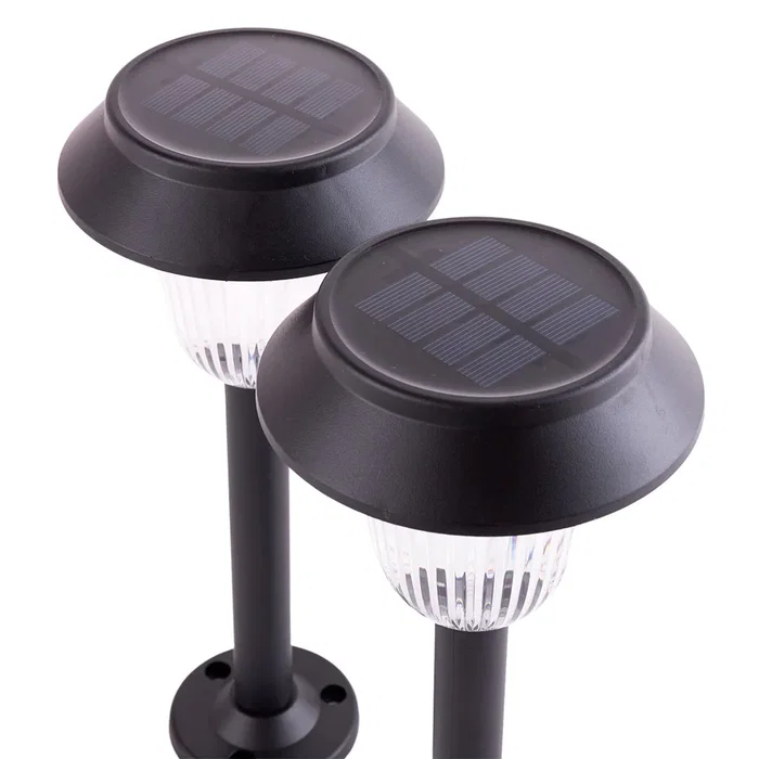 Pack 2 Baliza LED Solar IP65 40.000H [LUM-XSD] Iluminación Jardín Exterior