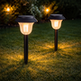 Pack 2 Baliza LED Solar IP65 Blanco Frío