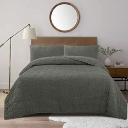 DKD Home Decor Colcha Boho Verde 260 x 180 cm (2 Unidades)