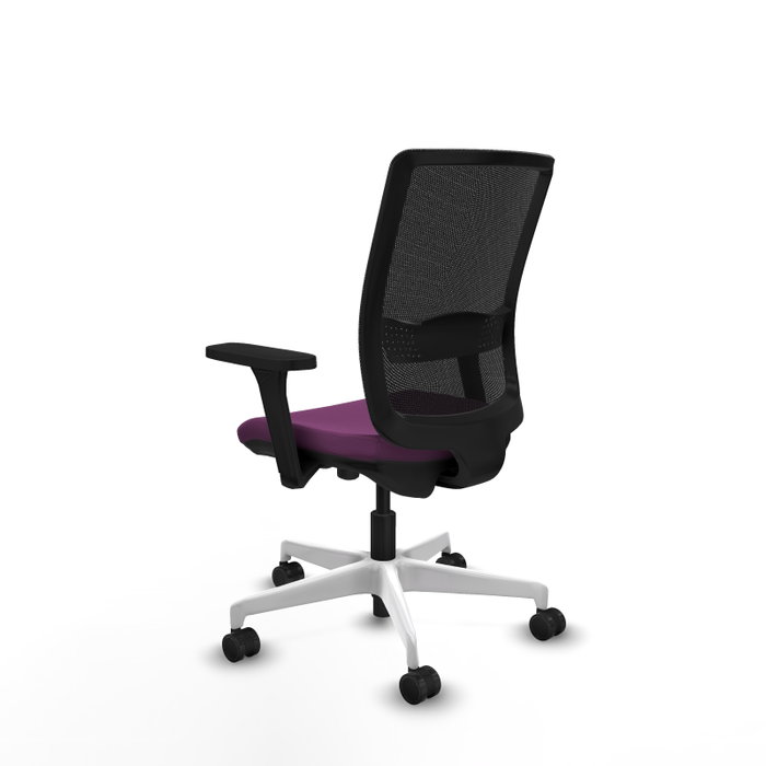 PIQUERAS Y CRESPO Silla de oficina Haches Morado y Negro PIQUERAS Y CRESPO Silla de oficina Haches Morado y Negro