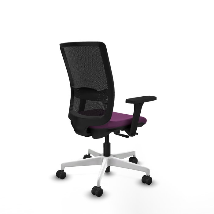 PIQUERAS Y CRESPO Silla de oficina Haches Morado y Negro PIQUERAS Y CRESPO Silla de oficina Haches Morado y Negro