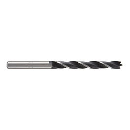 Wolfcraft Broca Espiral para Madera Ø8,00 x 117 mm - Acero Cr-V para Madera Blanda, Longitud de Trabajo 80 mm