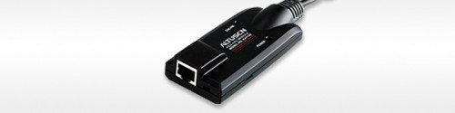 Aten KA7170-AX Cable KVM para Video, Teclado y Ratón Negro