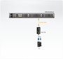 Aten KA7170-AX Cable KVM para Video, Teclado y Ratón Negro