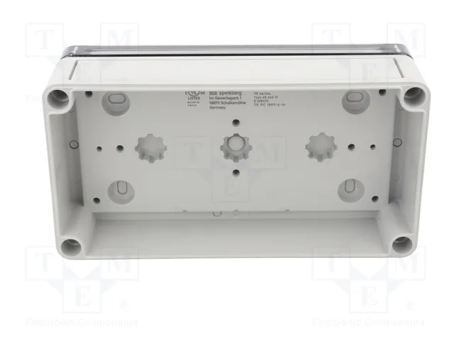 SPELSBERG TK PC 1809-6-TO Carcasa Universal de Policarbonato Gris