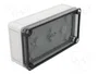 SPELSBERG TK PC 1809-6-TO Carcasa Universal de Policarbonato Gris
