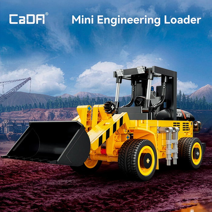 Cada Pala Cargadora 403 Pzas C65023W Juguete de Construcción para Niños +8 Años