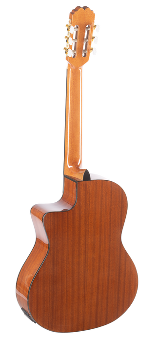 Guitarra Clásica Rocio 30 Electrificada Cutaway Natural