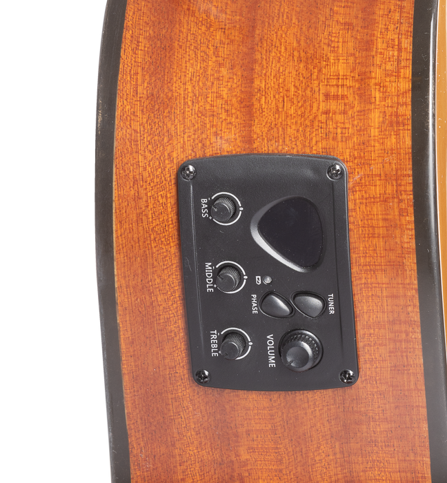 Guitarra Clásica Rocio 30 Electrificada Cutaway Natural