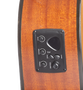 Guitarra Clásica Rocio 30 Electrificada Cutaway Natural
