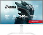 Iiyama Monitor GB2771HSU-W1 27" Full HD (1920x1080) Fast IPS 240Hz 0.8ms FreeSync Premium, USB Hub, Altavoces, Blanco