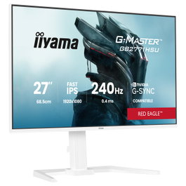 iiyama G-MASTER Red Eagle™ GB2771HSU-W1 27 pulg. Full HD Fast IPS 240 Hz Blanco