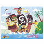 Goula Puzzle XXL Piratas con 48 Piezas y Barco 3D