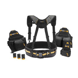 Toughbuilt Cinturón Portaherramientas Constructor Pro, Set 5 Piezas Cliptech, 36 Bolsillos, 122 cm