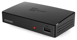 Tele system Minion HD Decodificador DVB-S2 T2 HEVC HDMI/USB