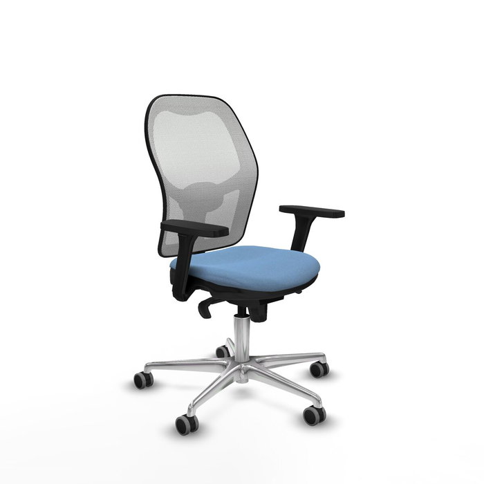 PIQUERAS Y CRESPO Silla de oficina Jorquera Azul Cielo y Blanco PIQUERAS Y CRESPO Silla de oficina Jorquera Azul Cielo y Blanco