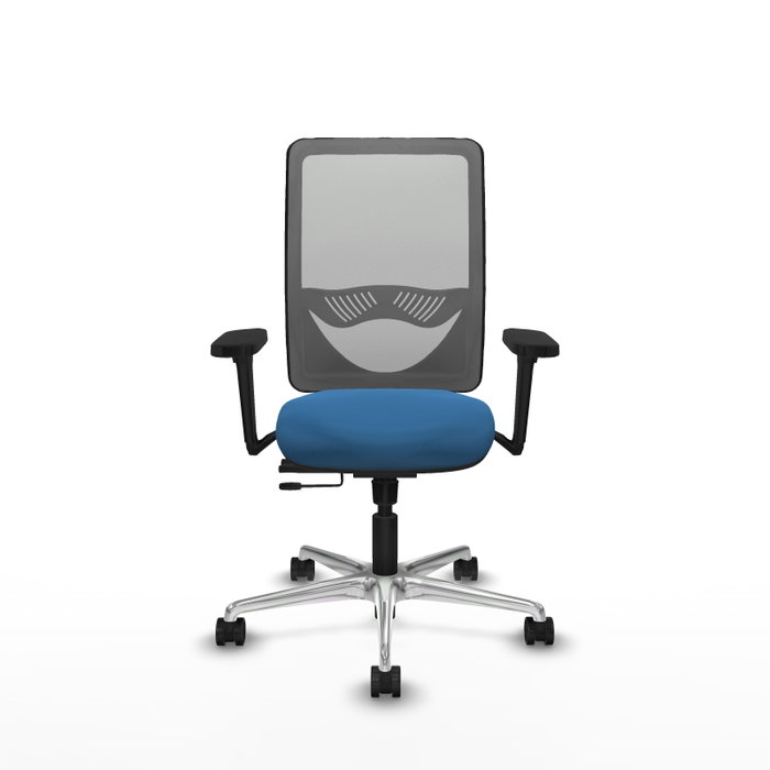 PIQUERAS Y CRESPO Silla de oficina Zulema Azul claro y Gris PIQUERAS Y CRESPO Silla de oficina Zulema Azul claro y Gris