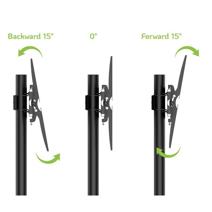 Techly ICA-TR6 Soporte de TV Móvil para Pantallas de 30 a 65 Pulgadas