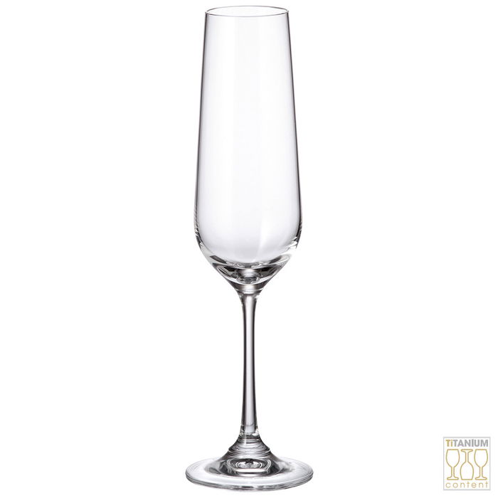 Crystalite Bohemia Copa Cava Strix 200 ml (6 Unidades) Cristal Titanium Crystal Glass Altura 240 mm Crystalite Bohemia Copa Cava Strix 200 ml (6 Unidades) Cristal Titanium Crystal Glass Altura 240 mm