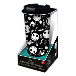 Stor Termo de Viaje Acero Inoxidable Pesadilla antes de Navidad Jack´s Face