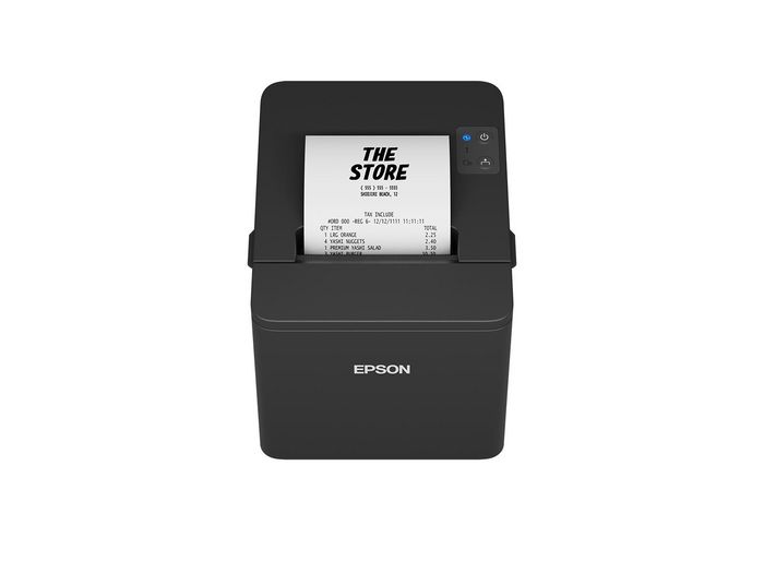Epson TM-T20IV (101A0): Impresora Térmica de Recibos USB + Serial, Negro, UK