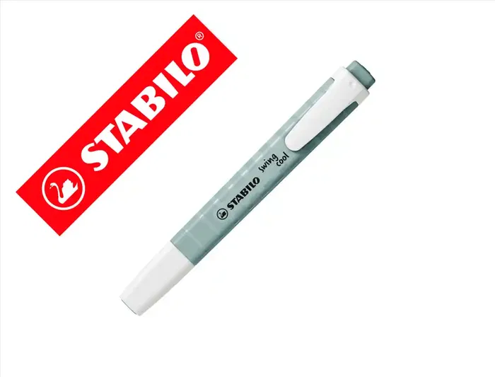 Stabilo Rotulador fluorescente Swing Cool Nature Colors Verde Tierra fino 2/5 mm Stabilo Rotulador fluorescente Swing Cool Nature Colors Verde Tierra fino 2/5 mm