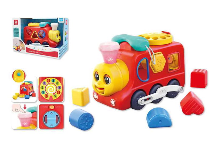 Hola Tren de actividades 3 en 1 con teléfono y cubo de sonidos