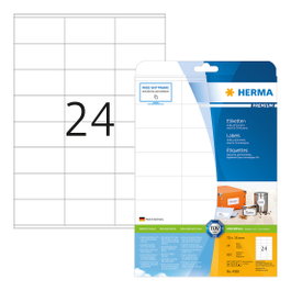 HERMA Etiquetas Premium A4 70x36 mm Blanco 600 unidades