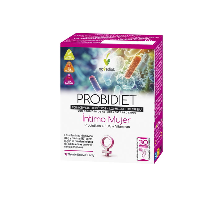 NOVADIET Probidiet Intimo Mujer 30 cápsulas