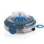 Gre Wet Runner Plus RBR75 Robot Limpiafondos a Batería para Piscinas Elevadas y Enterradas Gris/Azul 75 min Autonomía 50 m²