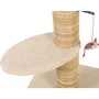 ZOLUX Rascador para gatos Boreal - Estable con zona de descanso, juguete con forma de ratón de sisal, 70 cm, color beige - Ref. AABXZ73832