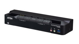 ATEN CS1944DPA Conmutador KVM de 4 puertos USB 3.0 8K DP con doble monitor
