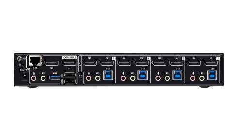 ATEN CS1944DPA Conmutador KVM de 4 puertos USB 3.0 8K DP con doble monitor
