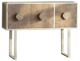 DKD Home Decor Consola Arabe Blanco 120 x 35 x 90 cm