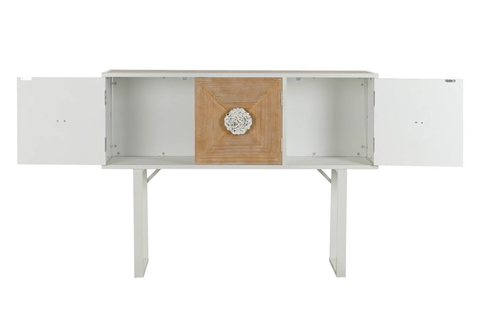 DKD Home Decor Consola Arabe Blanco 120 x 35 x 90 cm DKD Home Decor Consola Arabe Blanco 120 x 35 x 90 cm