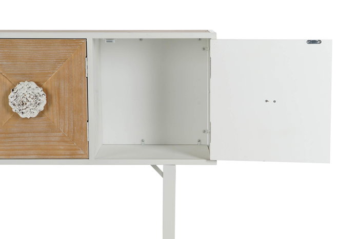 DKD Home Decor Consola Arabe Blanco 120 x 35 x 90 cm DKD Home Decor Consola Arabe Blanco 120 x 35 x 90 cm