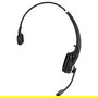 EPOS Impact DW Pro 1 ML Auricular de Diadema Inalámbrico DECT para Oficina/Centro de Llamadas, Compatible con Skype for Business, Monoaural, Negro/Plata