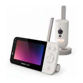 Philips Avent SCD921/26 Vigilabebés WiFi Cámara 1080p, Android/iOS, 400m, Blanco