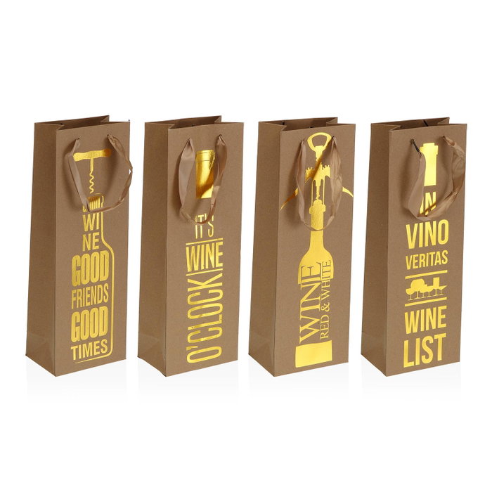 Versa Bolsa De Vino Surtida 3 12.5 x 36 cm (12 Unidades) Versa Bolsa De Vino Surtida 3 12.5 x 36 cm (12 Unidades)