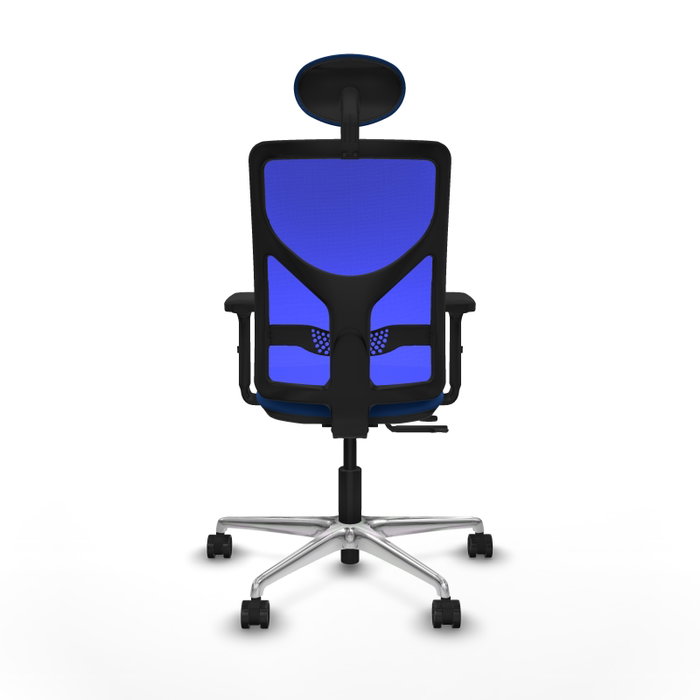 PIQUERAS Y CRESPO Silla de oficina Motilla Azul con mecanismo Sincro/Traslack PIQUERAS Y CRESPO Silla de oficina Motilla Azul con mecanismo Sincro/Traslack