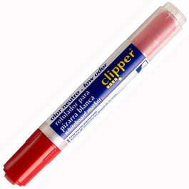 Alpino Liquid Clipper Rotulador Pizarra Blanca Rojo (Set de 12)