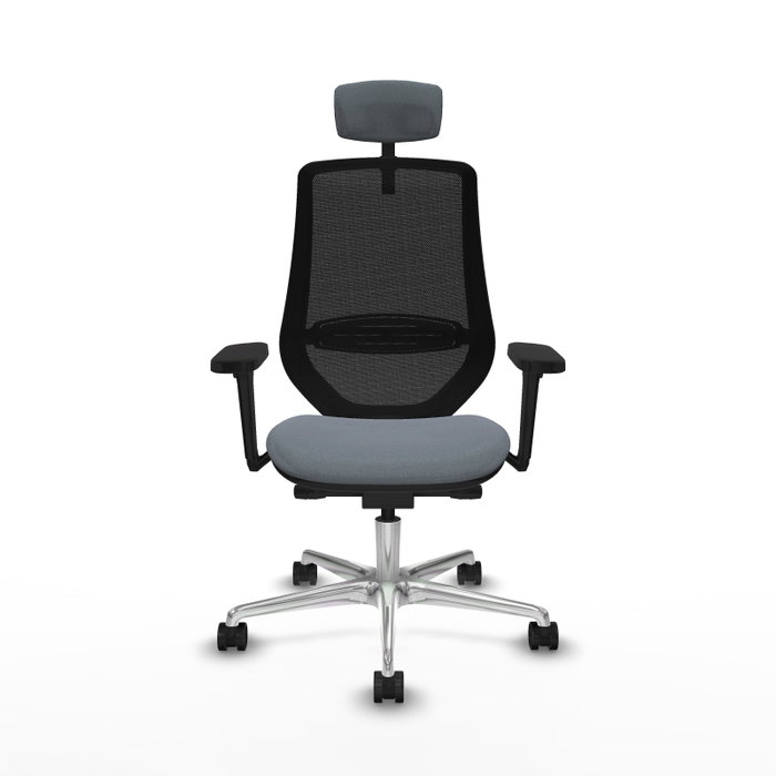 PIQUERAS Y CRESPO Silla de oficina Mardos con mecanismo Sincro/Traslack, Gris y Negro PIQUERAS Y CRESPO Silla de oficina Mardos con mecanismo Sincro/Traslack, Gris y Negro