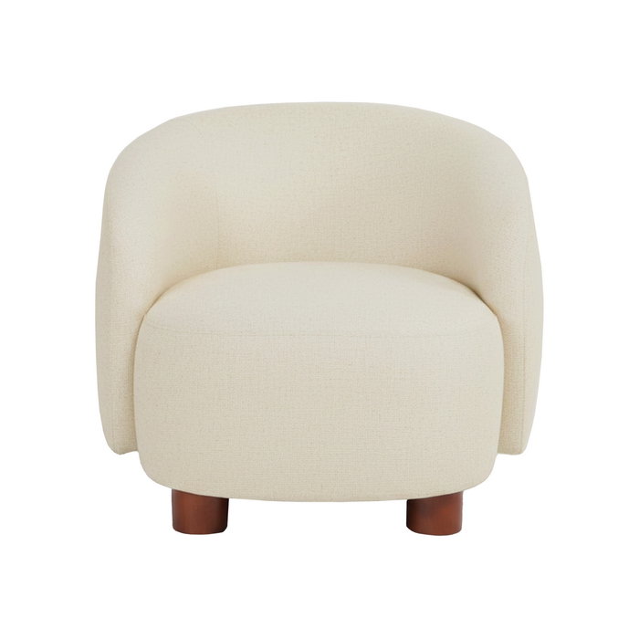 Sillón Crema Tejido-Metal 73 X 82 X 70 cm
