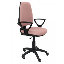 PIQUERAS Y CRESPO Silla de oficina Elche con mecanismo Contacto permanente básico, Rosa pálido